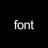 font